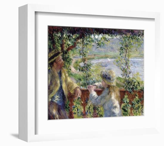 By the Water, ca. 1880-Pierre-Auguste Renoir-Framed Art Print