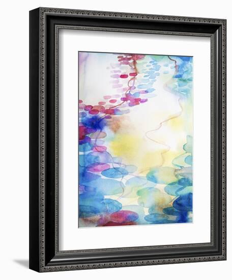 By the Water-Helen Wells-Framed Art Print