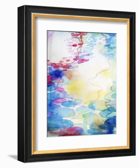 By the Water-Helen Wells-Framed Art Print