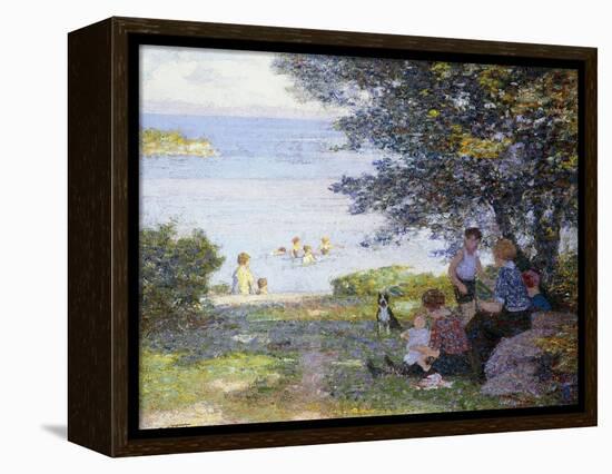 By the Water-Edward Henry Potthast-Framed Premier Image Canvas