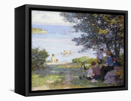 By the Water-Edward Henry Potthast-Framed Premier Image Canvas