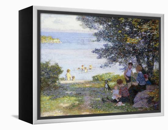 By the Water-Edward Henry Potthast-Framed Premier Image Canvas