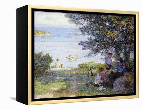 By the Water-Edward Henry Potthast-Framed Premier Image Canvas