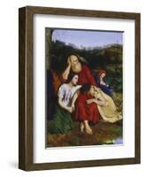 By the Waters of Babylon-Philip Hermogenes Calderon-Framed Giclee Print
