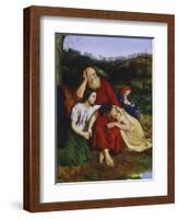 By the Waters of Babylon-Philip Hermogenes Calderon-Framed Giclee Print
