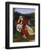 By the Waters of Babylon-Philip Hermogenes Calderon-Framed Giclee Print