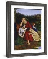 By the Waters of Babylon-Philip Hermogenes Calderon-Framed Giclee Print