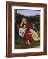 By the Waters of Babylon-Philip Hermogenes Calderon-Framed Giclee Print