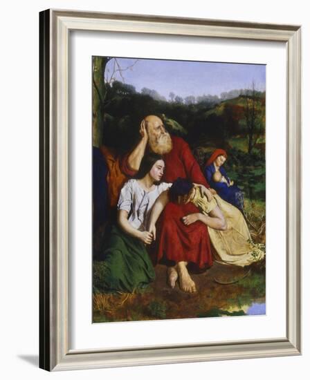 By the Waters of Babylon-Philip Hermogenes Calderon-Framed Giclee Print