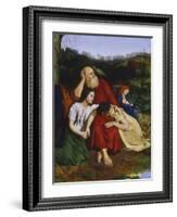 By the Waters of Babylon-Philip Hermogenes Calderon-Framed Giclee Print
