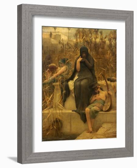 By the Waters of Babylon-Arthur Hacker-Framed Giclee Print