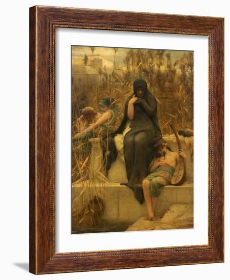 By the Waters of Babylon-Arthur Hacker-Framed Giclee Print