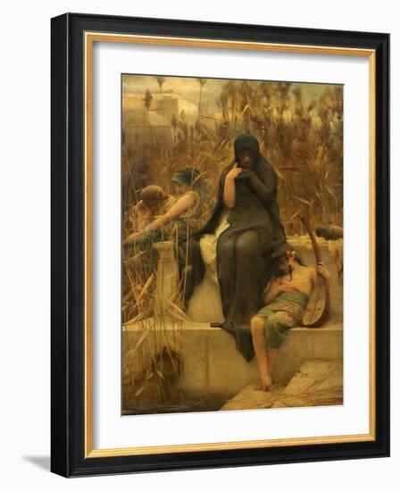 By the Waters of Babylon-Arthur Hacker-Framed Giclee Print