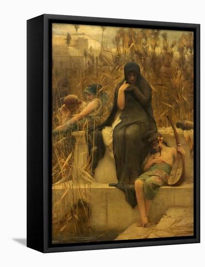 By the Waters of Babylon-Arthur Hacker-Framed Premier Image Canvas
