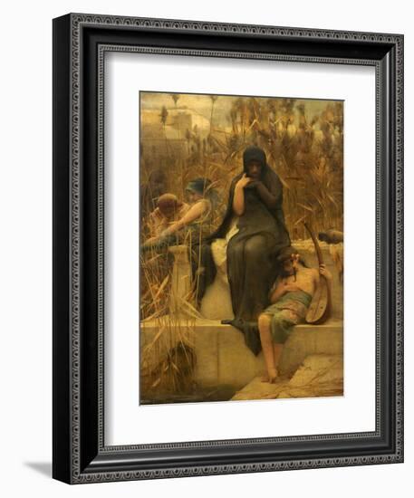 By the Waters of Babylon-Arthur Hacker-Framed Giclee Print