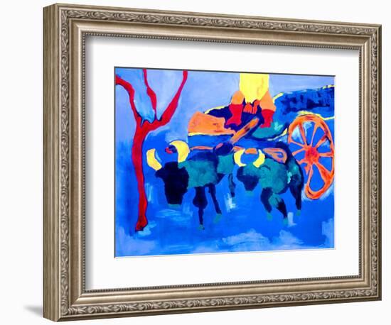 Bydlo, 1987 (Oil on Linen)-Cristina Rodriguez-Framed Giclee Print