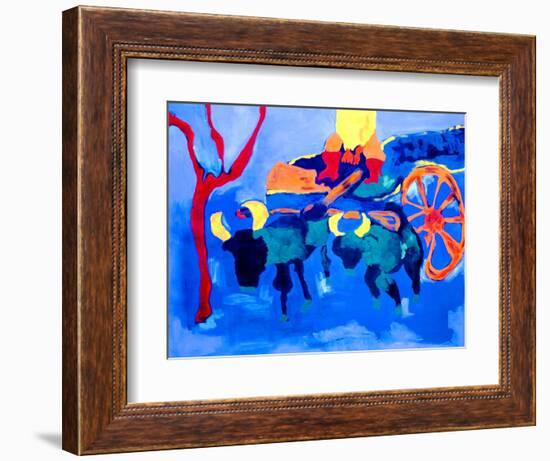 Bydlo, 1987 (Oil on Linen)-Cristina Rodriguez-Framed Giclee Print