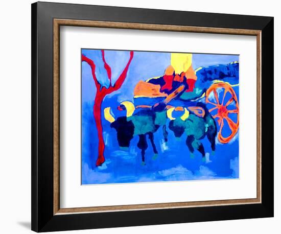 Bydlo, 1987 (Oil on Linen)-Cristina Rodriguez-Framed Giclee Print