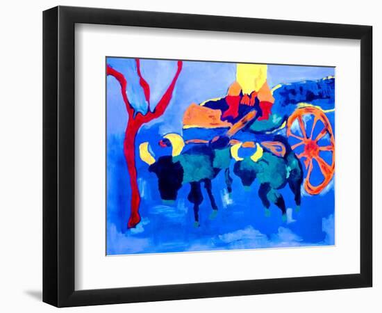 Bydlo, 1987 (Oil on Linen)-Cristina Rodriguez-Framed Giclee Print