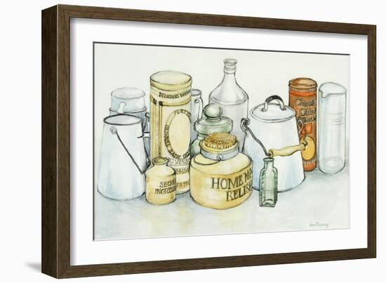 Bygones, 2000-Joan Thewsey-Framed Giclee Print