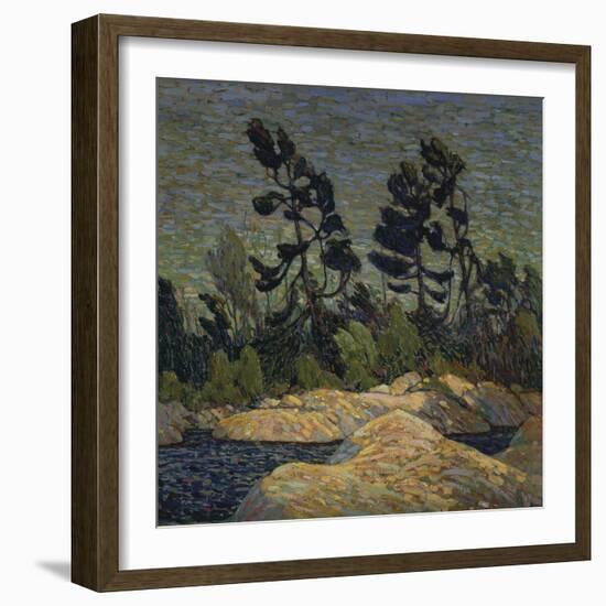 Byng Inlet, Georgian Bay - Winter, 1914-1915-Tom Thomson-Framed Giclee Print