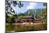 Byodo-In Temple, Valley of the Temples, Kaneohe, Oahu, Hawaii, United States of America, Pacific-Michael DeFreitas-Mounted Photographic Print