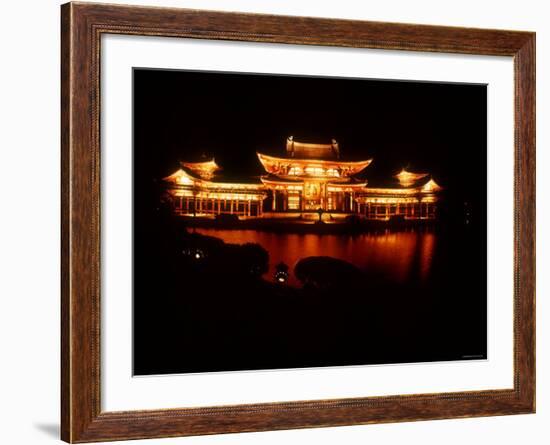 Byodoin Temple by Night-null-Framed Photographic Print