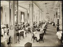 Chefs Eating Lunch at Sherry's Restaurant, New York, 1902-Byron Company-Giclee Print