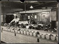 Men Working in a Piano Factory, 1907-Byron Company-Giclee Print