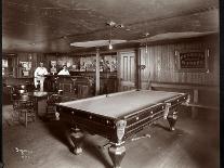 The Bar at Janer's Pavilion Hotel, Red Bank, New Jersey, 1903-Byron Company-Giclee Print