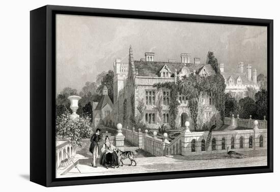 Byron, Newstead Abbey-D Buckle-Framed Stretched Canvas