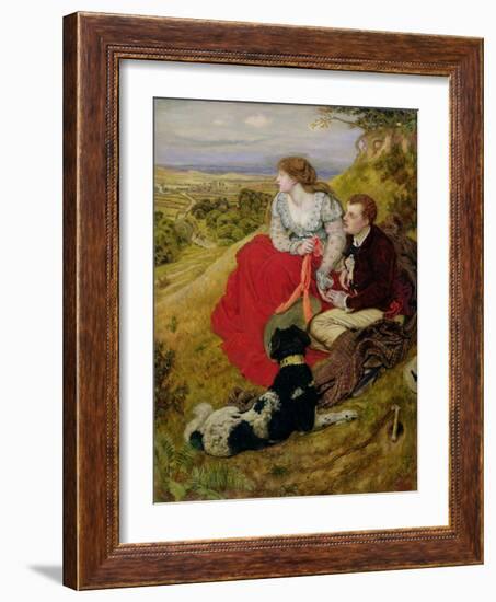 Byron's Dream, 1874-Ford Madox Brown-Framed Giclee Print