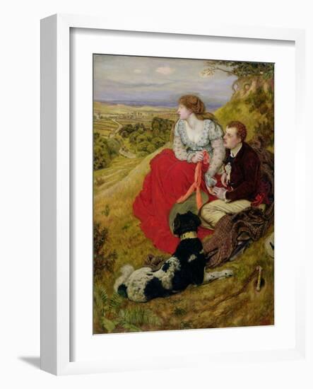 Byron's Dream, 1874-Ford Madox Brown-Framed Giclee Print