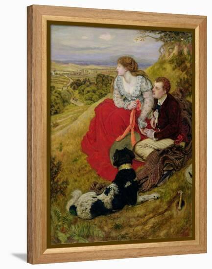 Byron's Dream, 1874-Ford Madox Brown-Framed Premier Image Canvas