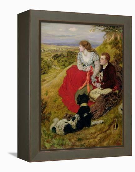 Byron's Dream, 1874-Ford Madox Brown-Framed Premier Image Canvas