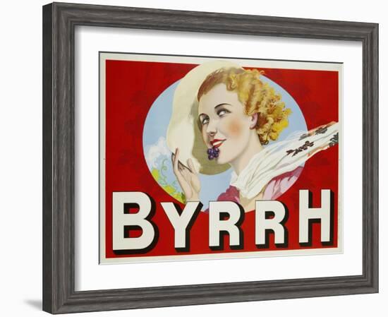 Byrrh Advertising Poster-null-Framed Photographic Print