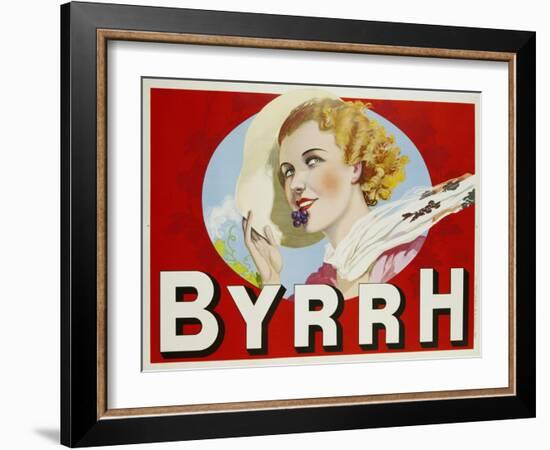 Byrrh Advertising Poster-null-Framed Photographic Print