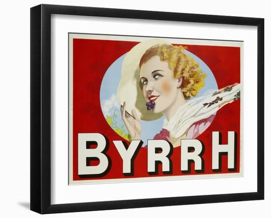 Byrrh Advertising Poster-null-Framed Photographic Print