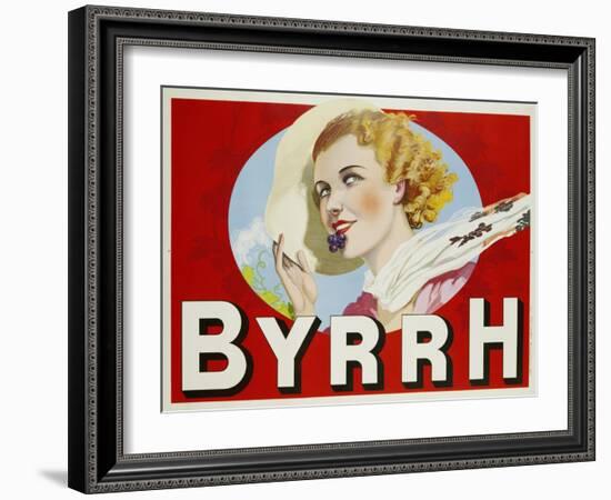 Byrrh Advertising Poster-null-Framed Photographic Print