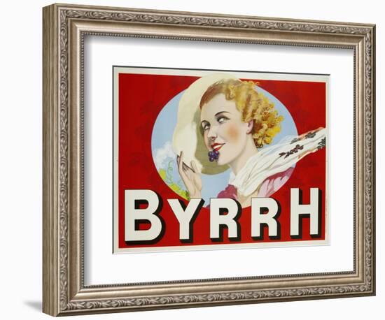 Byrrh Advertising Poster-null-Framed Photographic Print