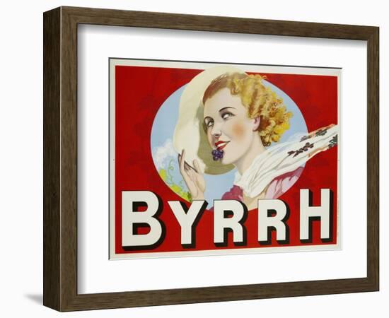 Byrrh Advertising Poster-null-Framed Photographic Print