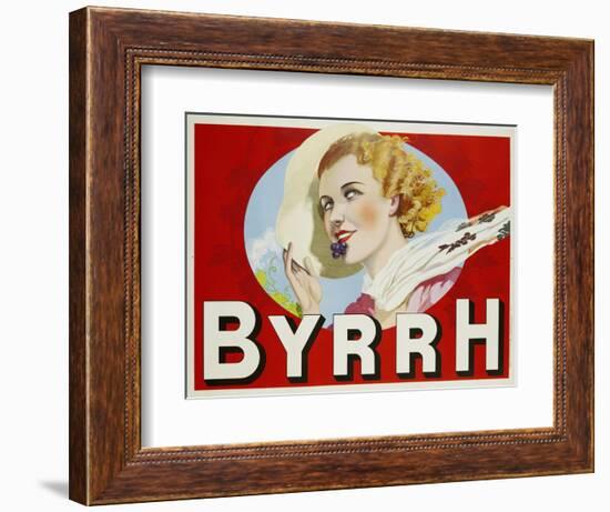 Byrrh Advertising Poster-null-Framed Photographic Print