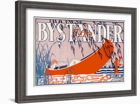 Bystander Masthead 1930-null-Framed Art Print