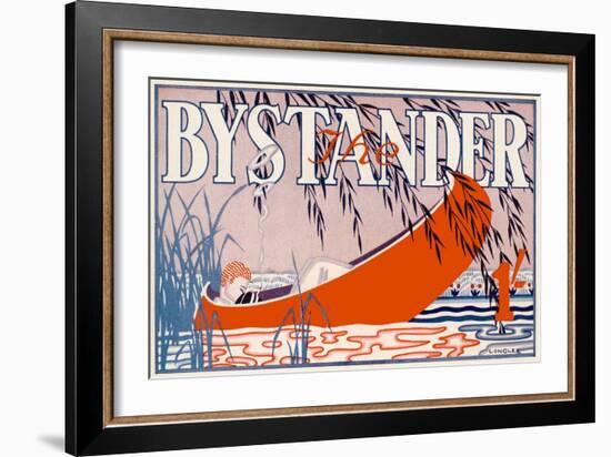 Bystander Masthead 1930-null-Framed Art Print