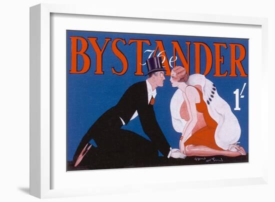 Bystander Masthead by Leon Heron, 1930-null-Framed Art Print