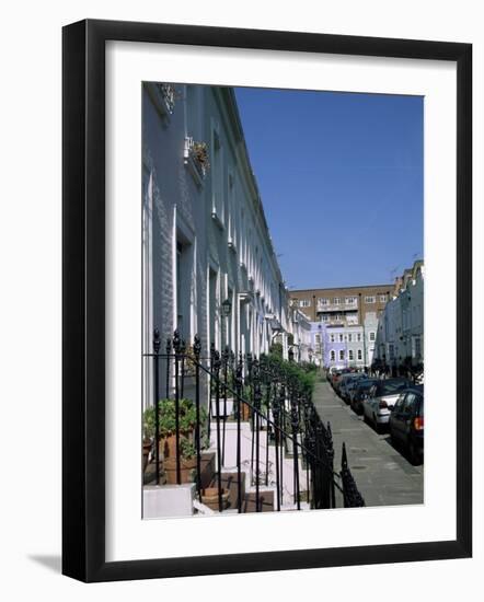 Bywater Street, off the King's Road, Chelsea, London, England, United Kingdom-Nelly Boyd-Framed Photographic Print