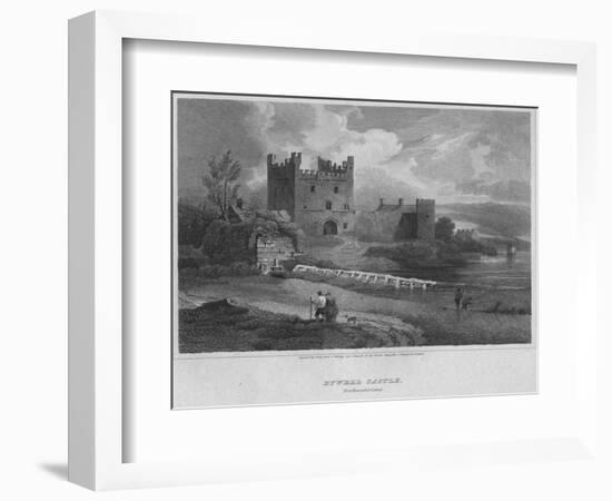 'Bywell Castle, Northumberland', 1814-John Greig-Framed Giclee Print