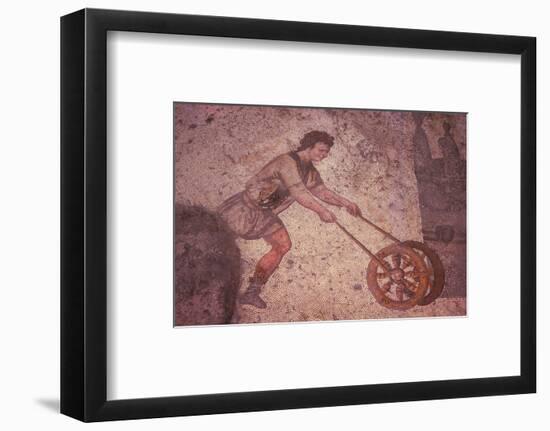 Byzantine Floor Mosaic in the Great Palace, Istanbul, 20th century-Unknown-Framed Photographic Print