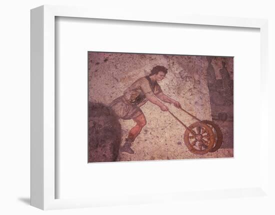 Byzantine Floor Mosaic in the Great Palace, Istanbul, 20th century-Unknown-Framed Photographic Print