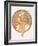 Byzantine Head of a Blond Maiden; Tete Byzantine D'Une Femme Blonde, C.1897 (Lithograph in Colours)-Alphonse Mucha-Framed Giclee Print